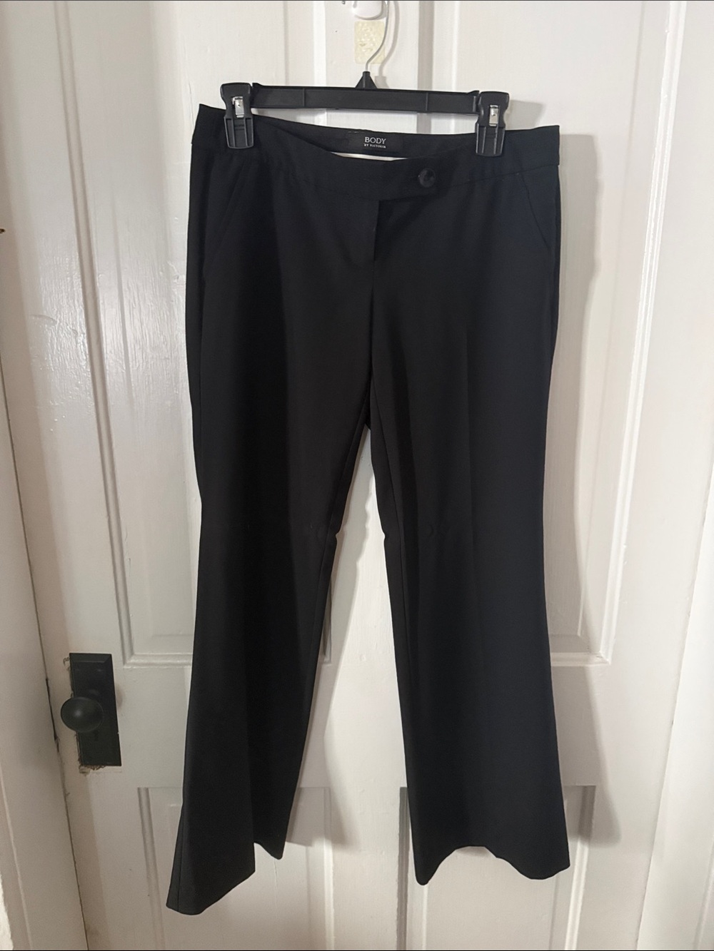 Victoria's Secret Black Boot Cut Stretch Pants
